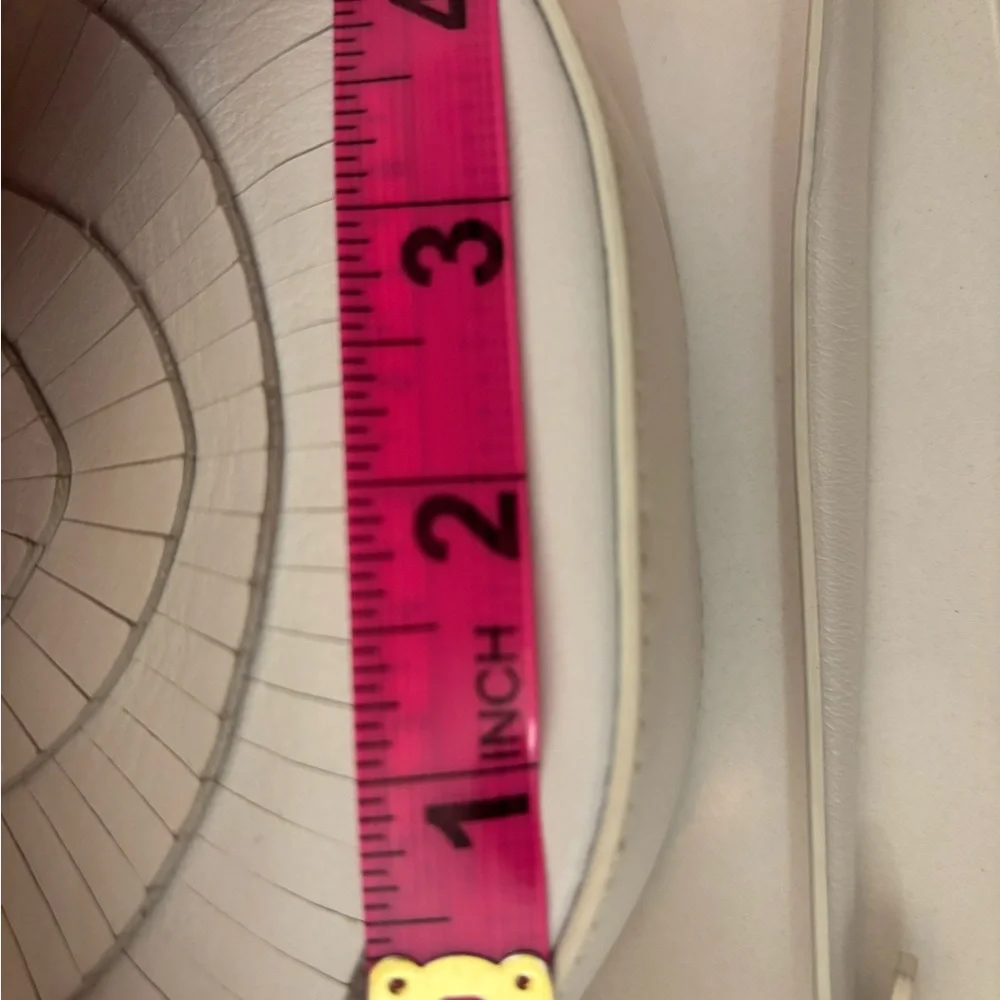 Sergio Rossi White Fringe belt bag - Picture 10 of 11